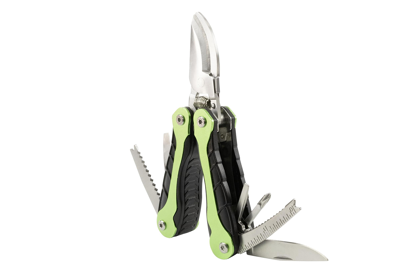 Accusharp/fortuneprodinc Gardener's Black/Green Folding Plain Blade