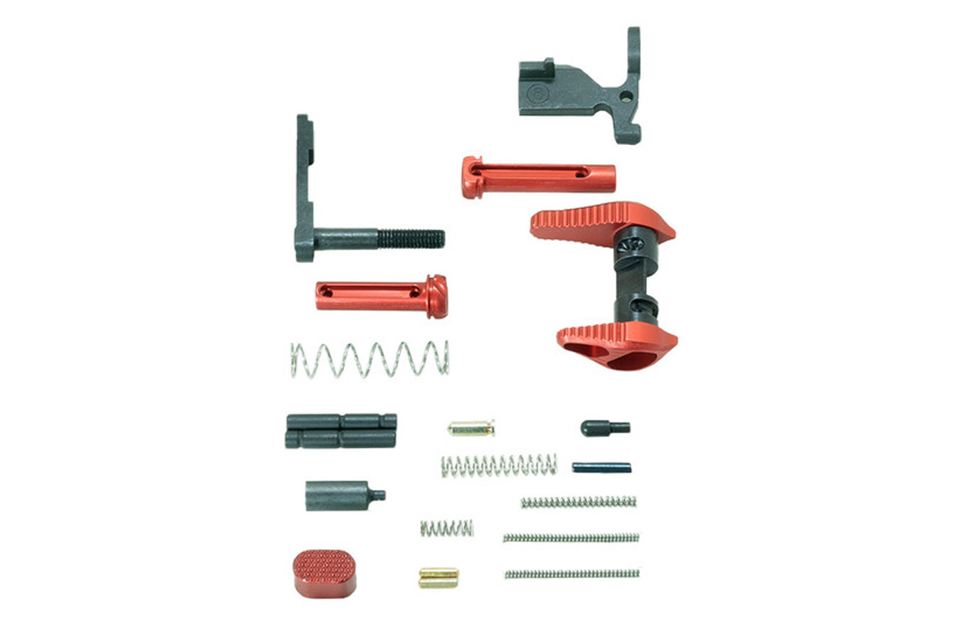 Timber Creek AR Lower Parts Kit - Red