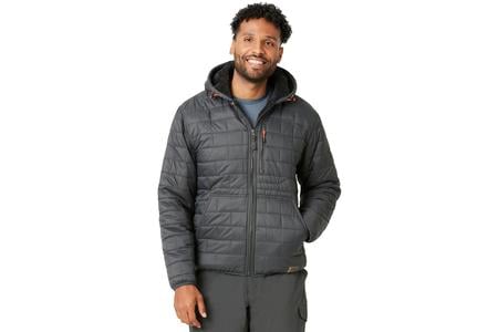 MENS BURLY CANVAS SOFTSHELL COAT