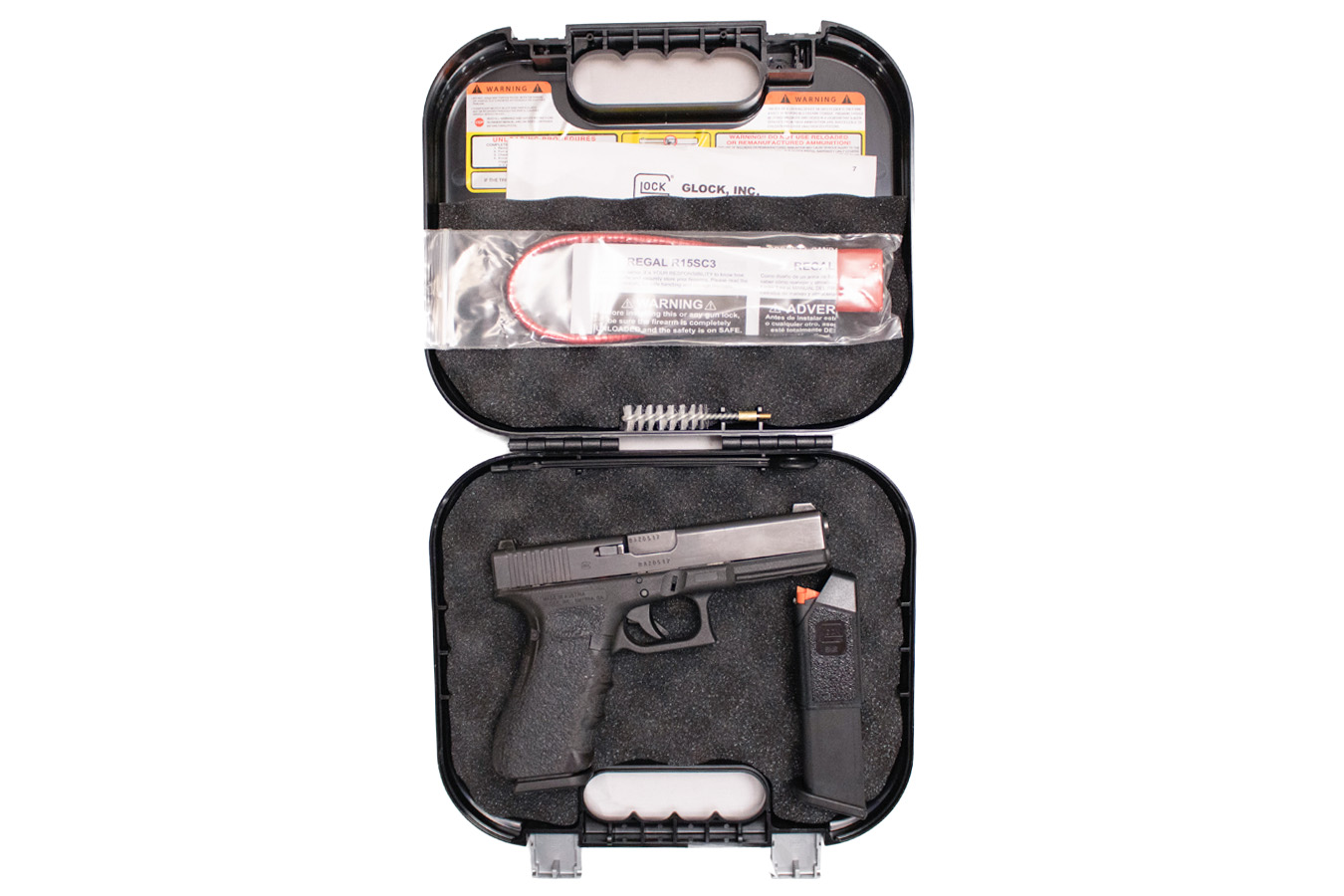 Glock 17 Gen4 9mm Police Trade-in Pistol with Case