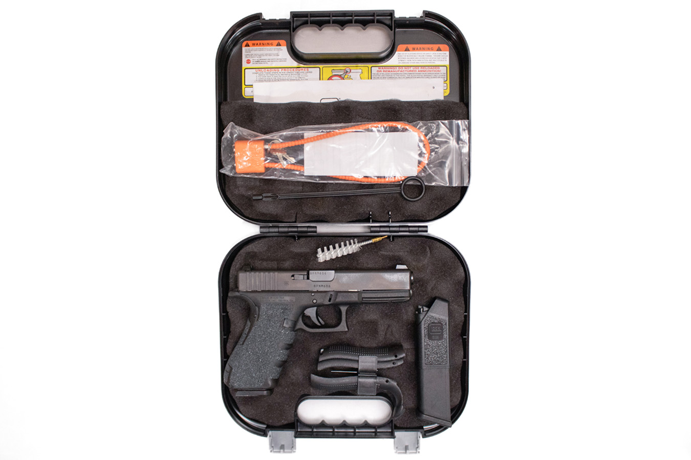 Glock 17 Gen4 9mm Police Trade-in Pistol with Original Case and Two Magazines