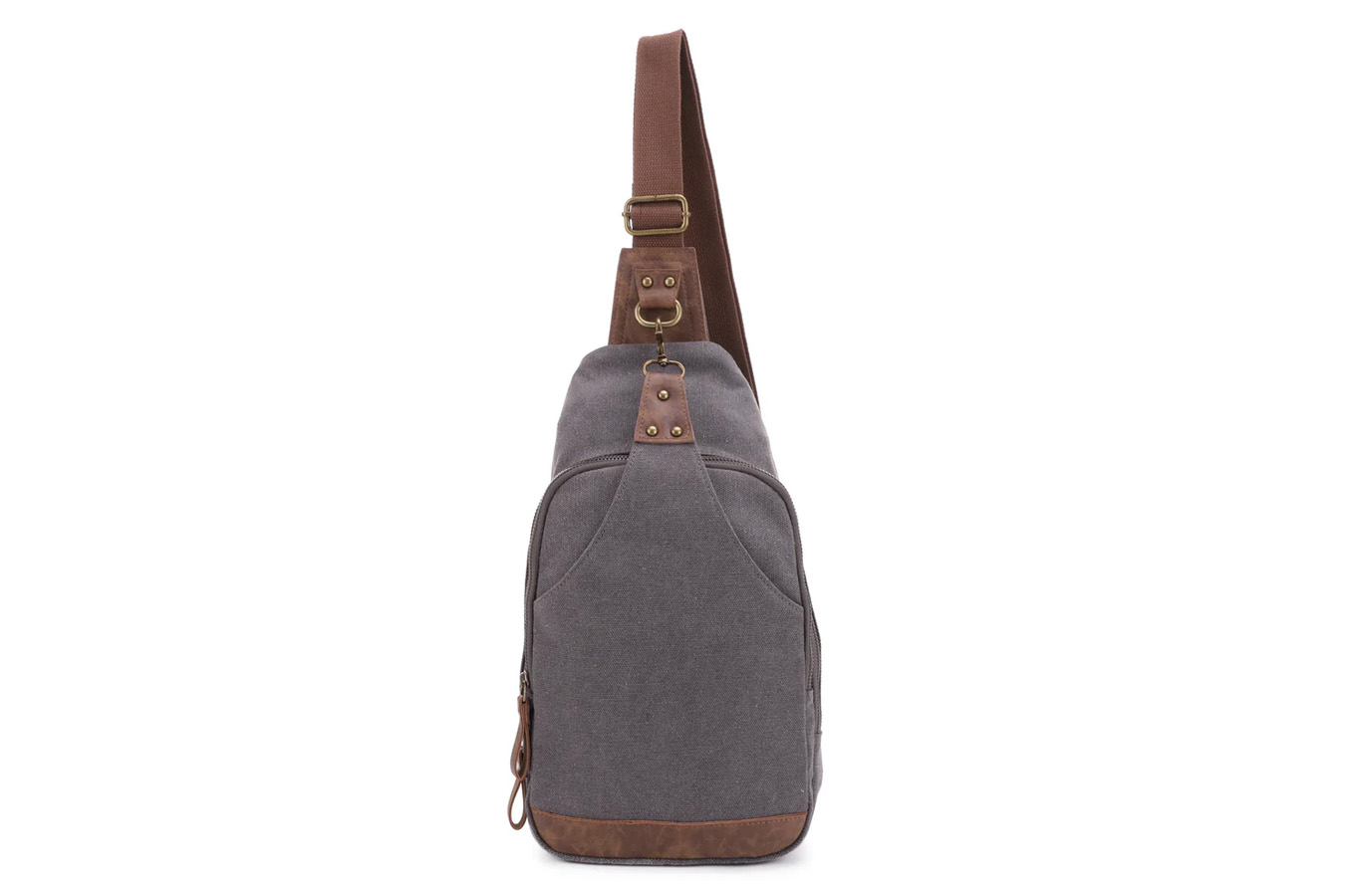 Jessie And James Glacier Canvas Sling Concealed Carry Backpack