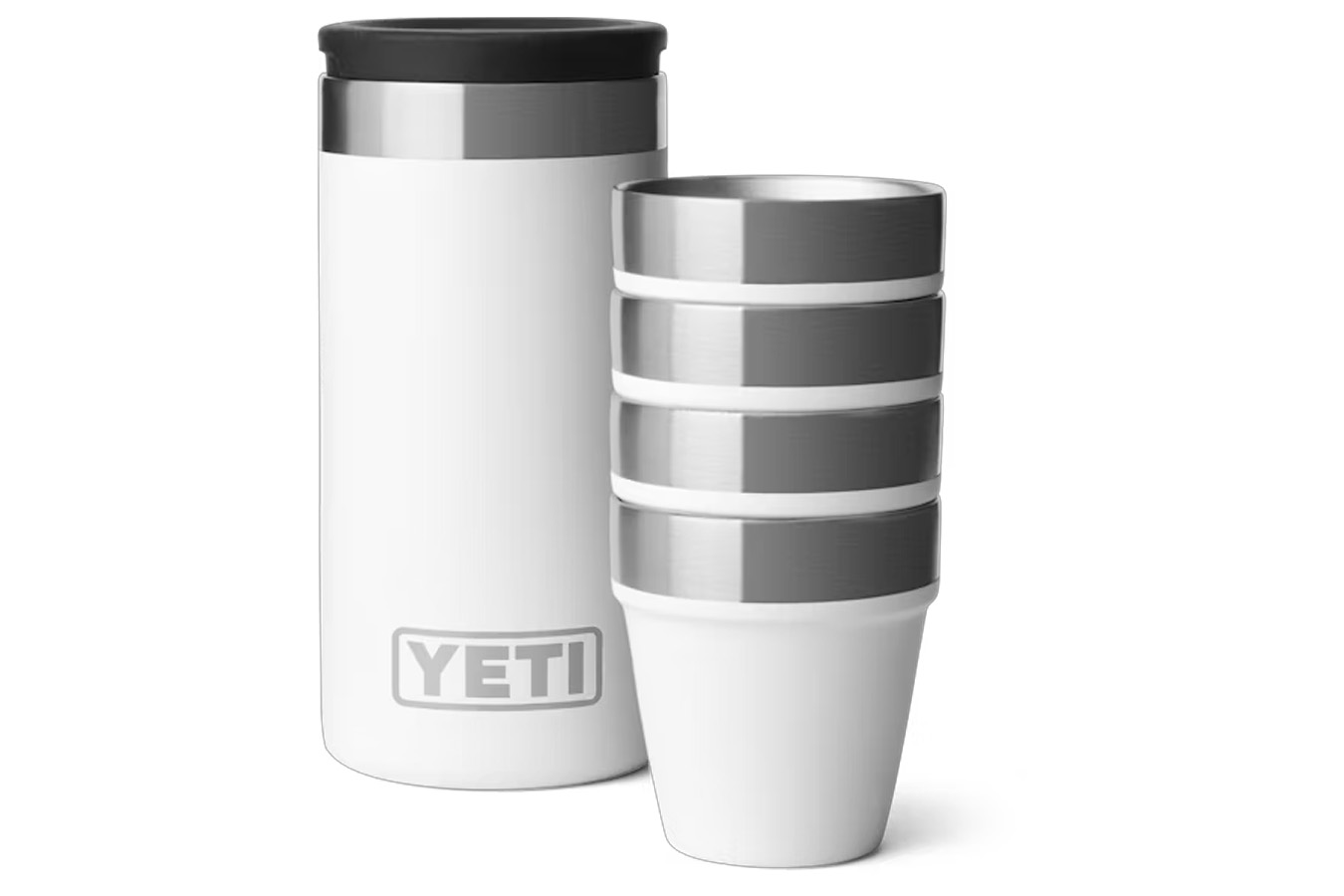 Yeti Coolers Shot Glasses Case White