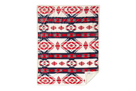 WRANGLER RED WHITE BLUE SOUTHWEST THROW