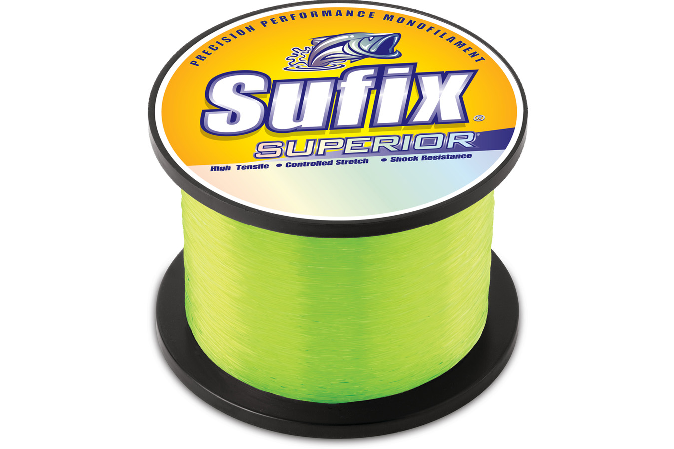 Sufix Superior Hi-Vis Yellow -1/4 Lb Spool