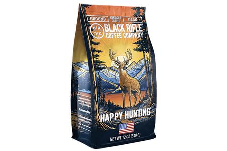 HAPPY HUNTING COFFEE GROUND 12OZ BAG