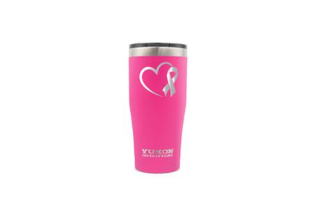 YUKON 20OZ TUMBLER BREAST CANCER