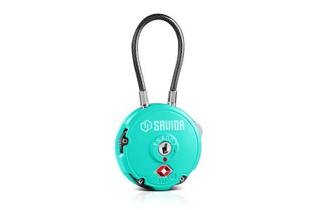 3-DIGIT COMBO LOCK TEAL