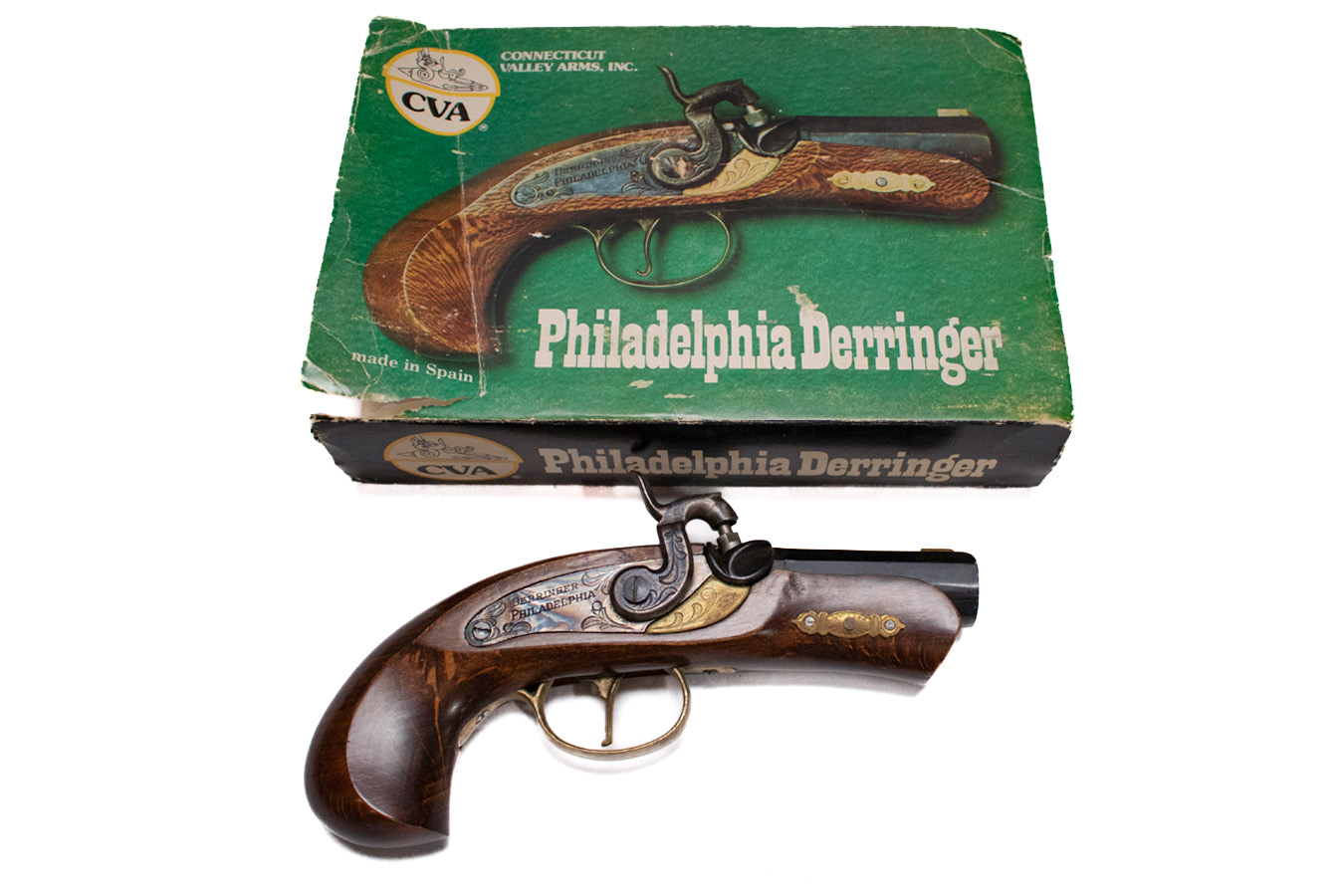 CVA Philadelphia Derringer 45 Cal Black Powder Round Ball Trade-In