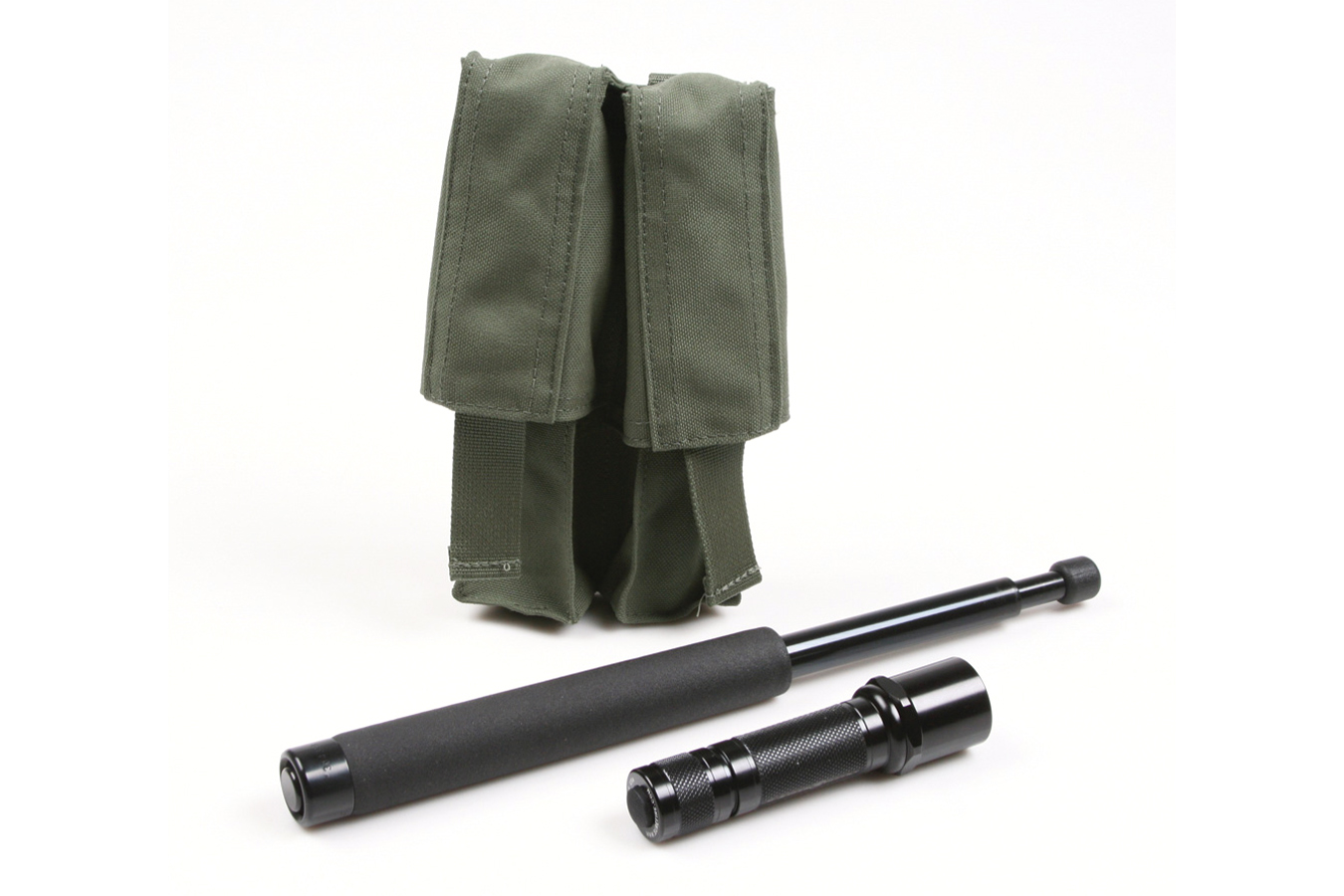 Protech Expandable Baton / Flashlight Combo Pouch