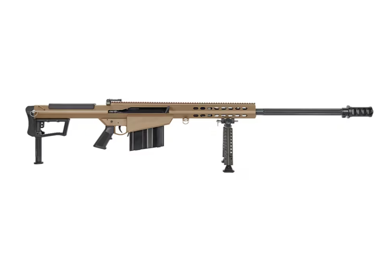 Barrett M107A1 .50 BMG Flat Dark Earth (FDE) Rifle w/Steel Upper