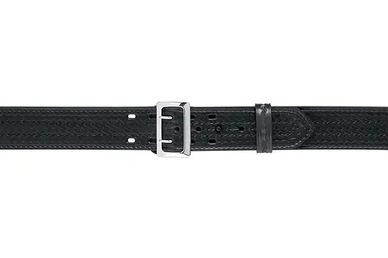 Safariland 87 Sam Browne Buckled Duty Belt, 2.25 - 45 Inch, Chrome Buckle