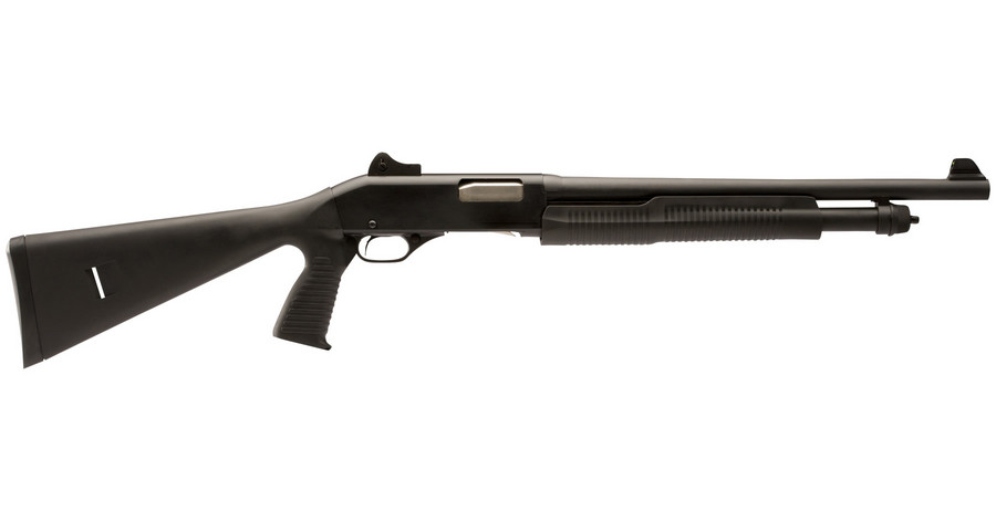 Savage Stevens 320 Security 12 Gauge Pistol Grip Shotgun with Ghost ...