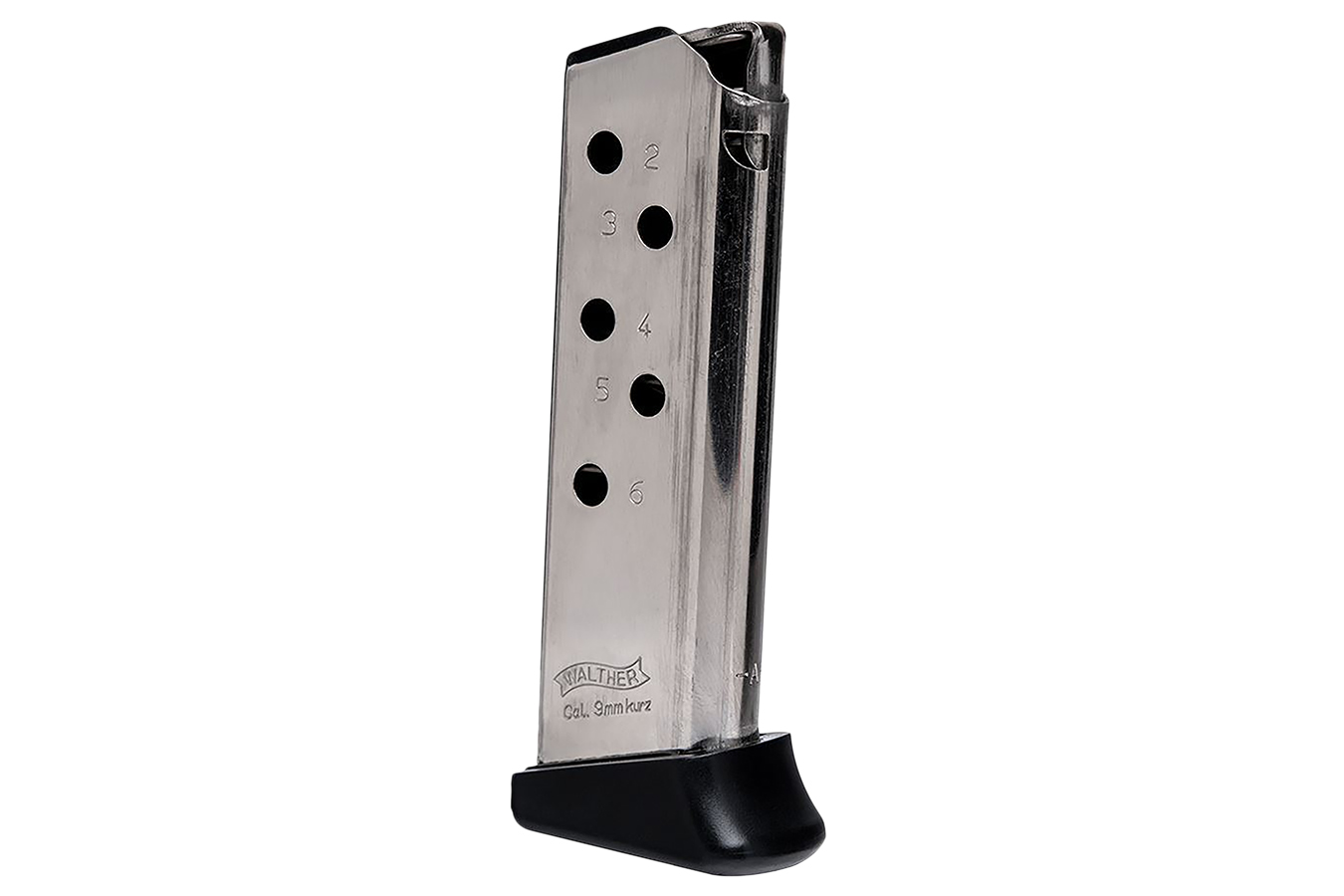 Walther PPK 380 ACP 6-Round Magazine w/ Finger Rest LE