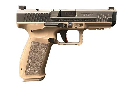 METE SFT 9MM FULL-SIZE 20 ROUND PISTOL WITH FDE FRAME