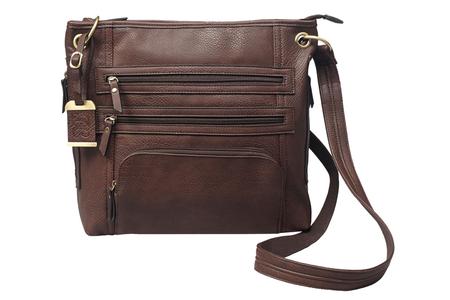 BDOG BDP039      CROSS BODY PURSE HLSTR        BRN