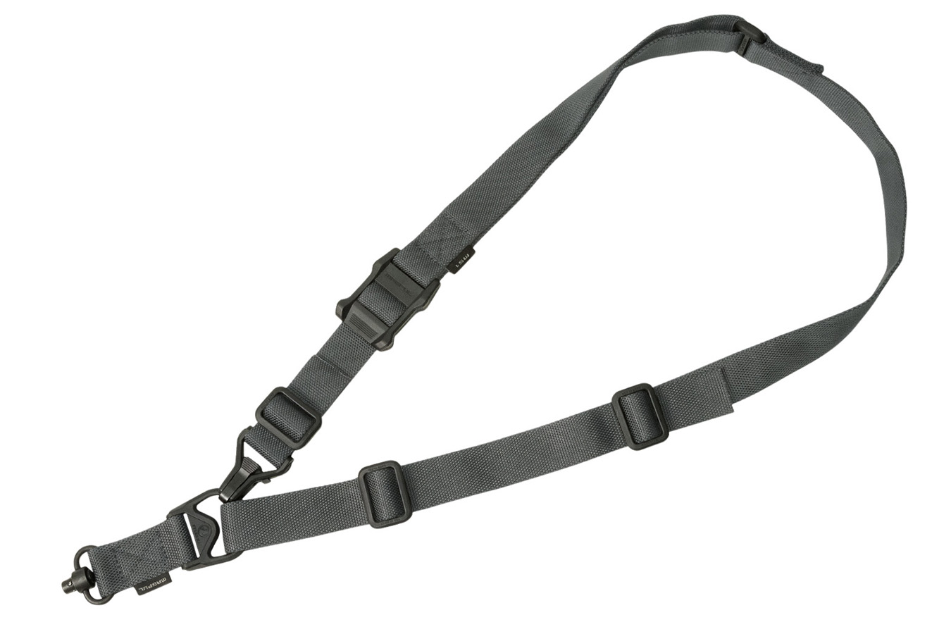 Magpul MS3 Single QD Sling GEN2 made of Nylon Webbing with Gray Finish