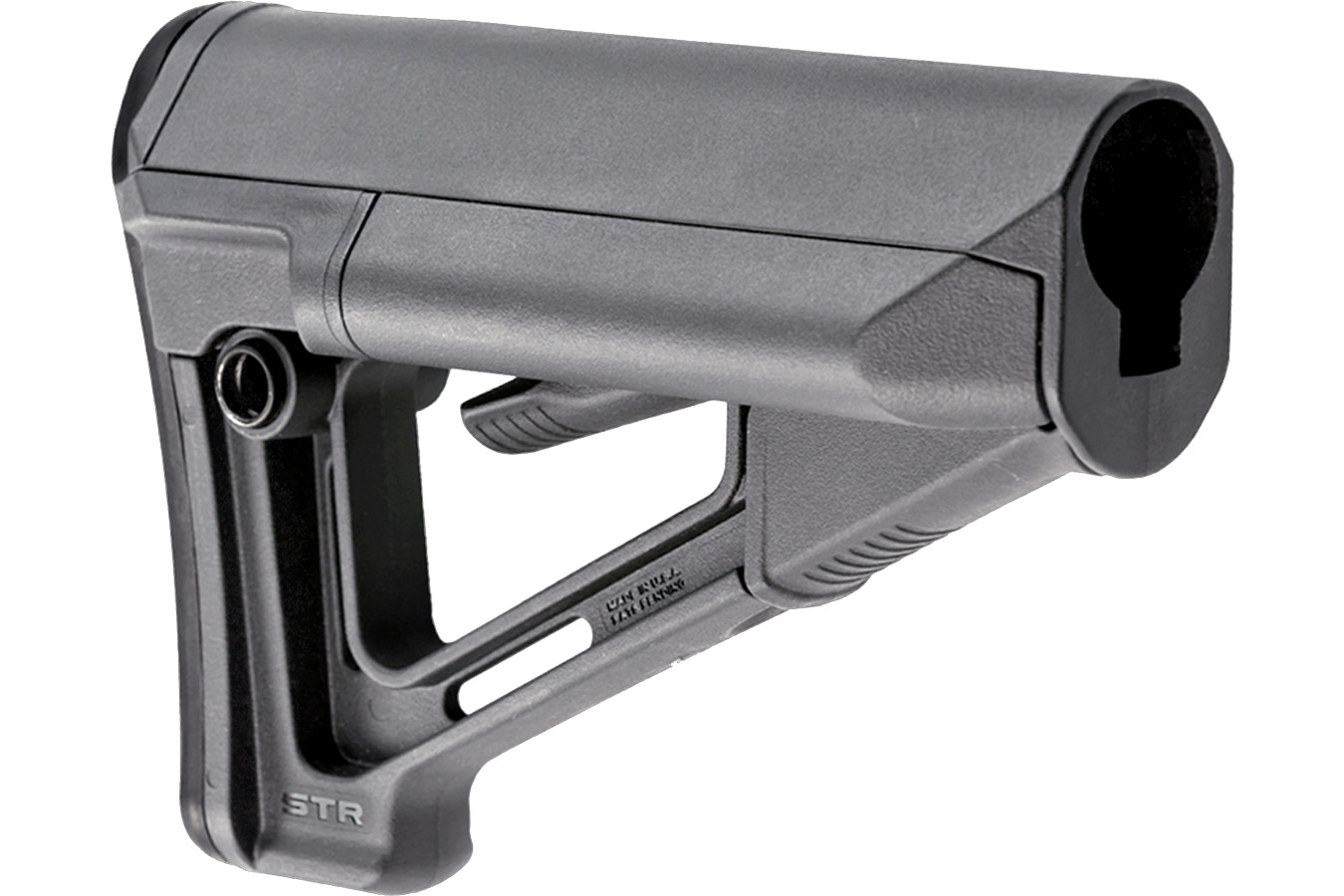 Magpul STR Carbine Stock Stealth Gray Synthetic for AR-15, M16, M4 with Mil-Spec Tube (Tube Not Included)