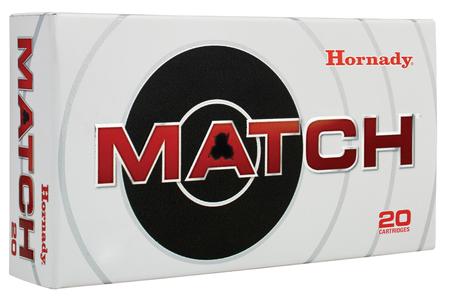 Hornady 308 Win 168 gr BTHP Match 20/Box