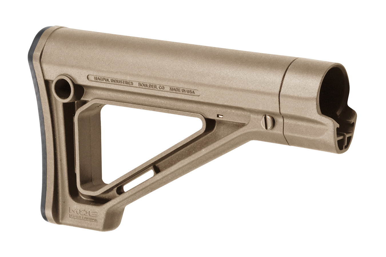 Magpul MOE Carbine Stock Fixed Flat Dark Earth Synthetic