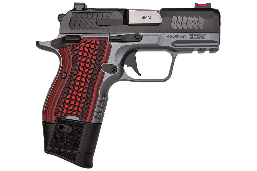 Kimber CDS9 9mm Optic Ready Pistol with VZ Frag Pattern G10 Grips