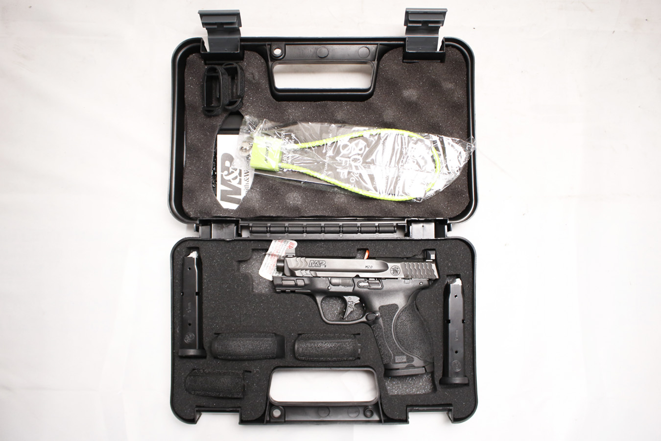 Smith & Wesson M&P9 M2.0 Compact 9mm Optic Ready Law Enforcement Used Sample Pistol with Original Box and Three Magazines