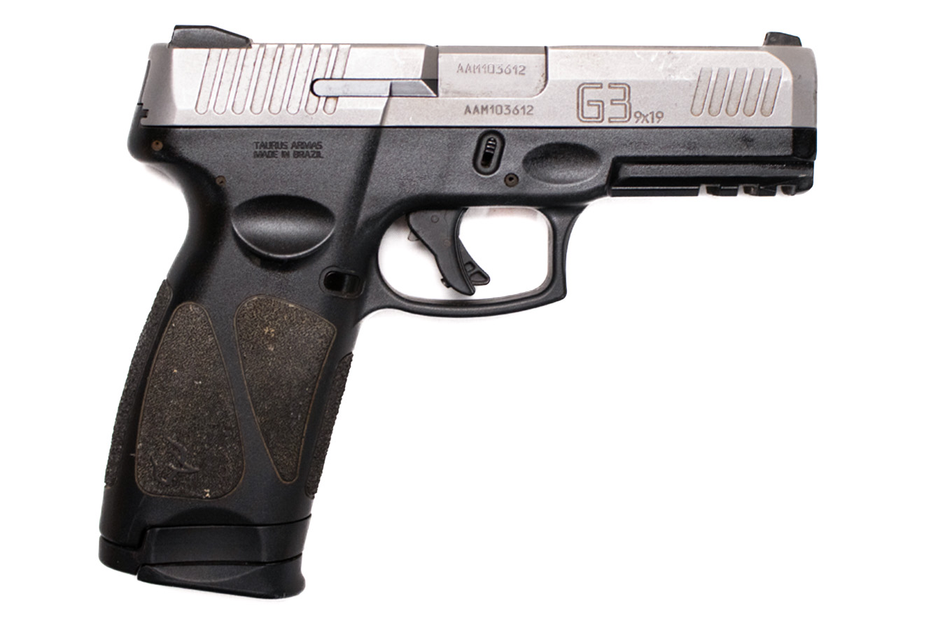 Taurus G3 9mm Police Trade-In Pistol with Stainless Slide