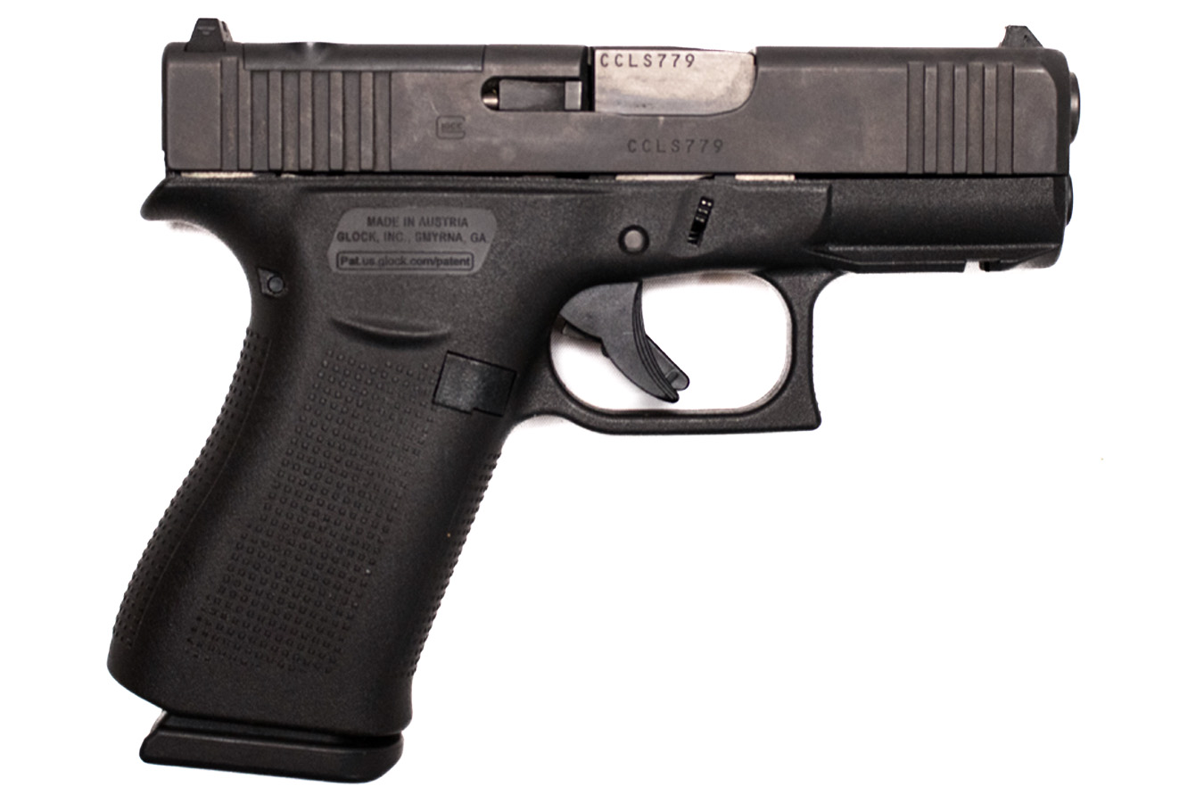 Glock 43X MOS 9mm Optic Ready Police Trade-in Pistol