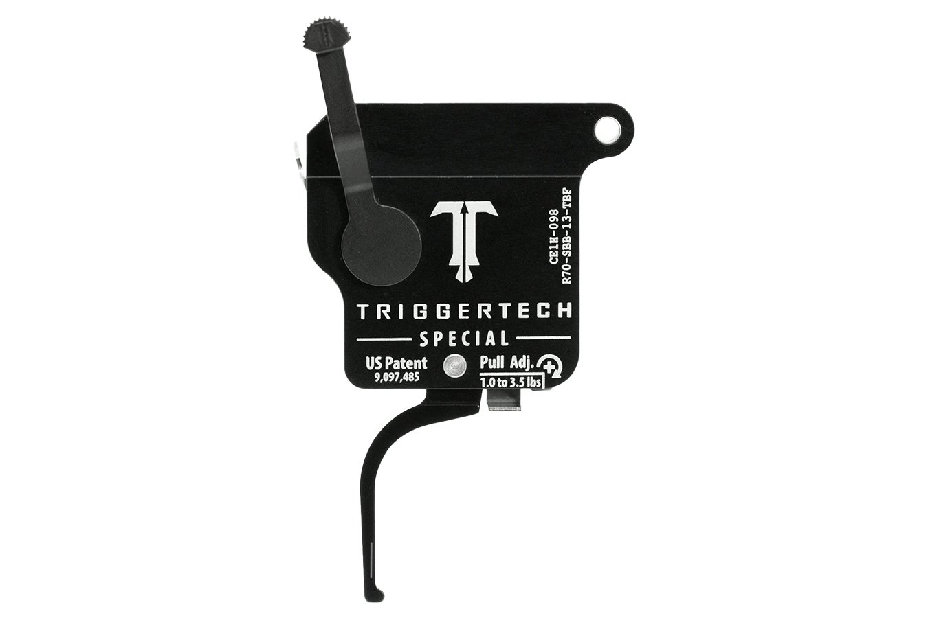 Triggertech Special Single-Stage Flat Trigger with 1-3.50 lbs Draw Weight