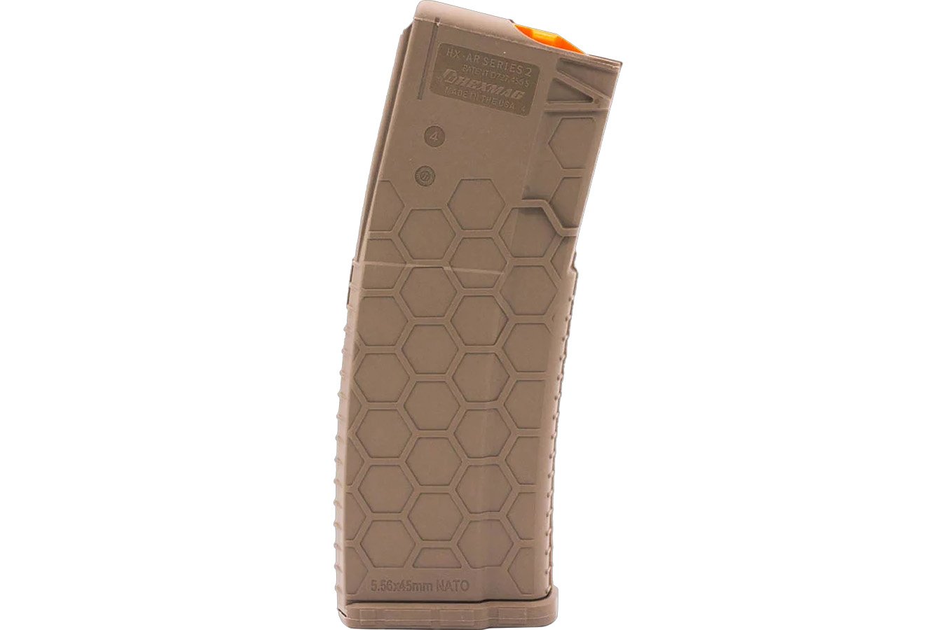 Hexmag Series 2 Flat Dark Earth Detachable 30rd Multi-Caliber for AR-15