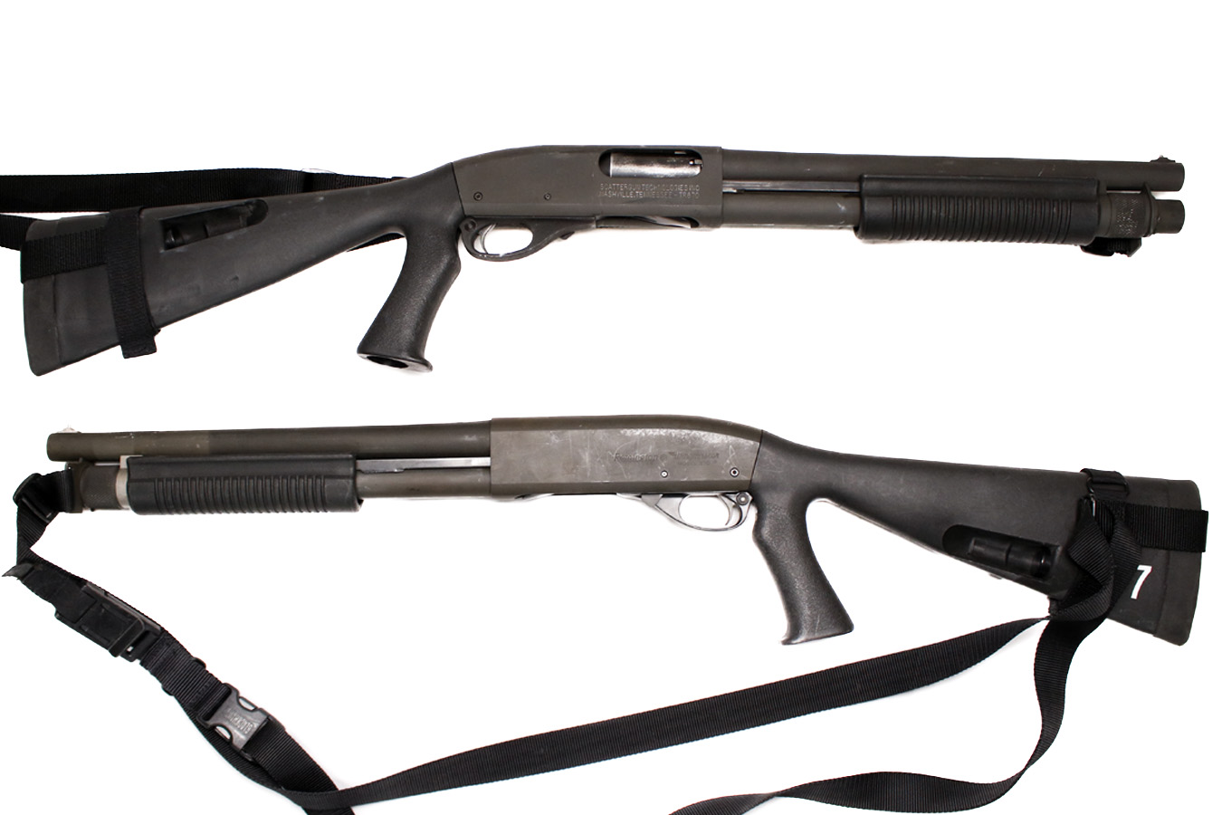 Remington/scattergun Tech 870 Wingmaster 12 Gauge Police Trade-In Pump Action Shotguns with 14 Inch Barrel and Ghost Sight