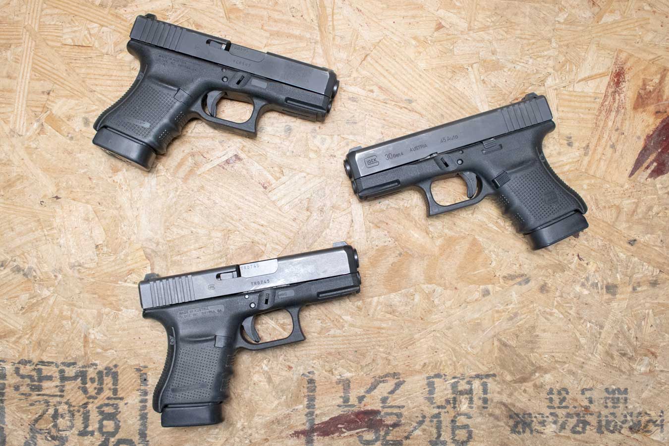 Glock 30 Gen4 45ACP Police Trade-In Pistols (Fair Condition)