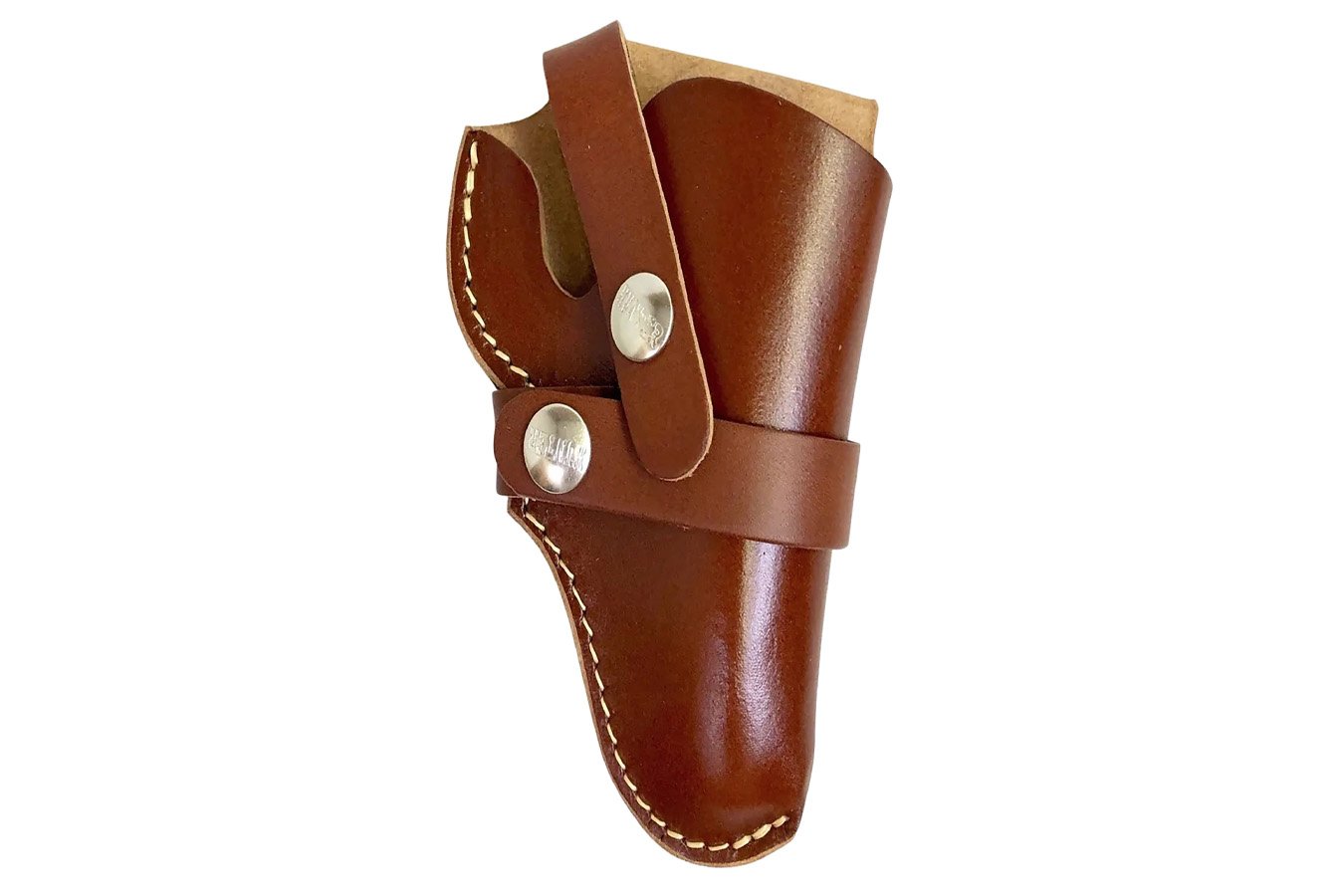 Hunter Company Inc 1100 Series Belt OWB Chestnut Tan Leather Holster for SA/DA Revolver with 2-3.50