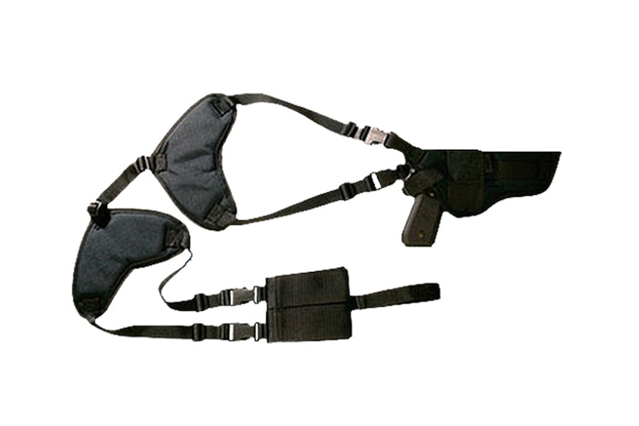 Bulldog Deluxe Shoulder Harness Holster for 4-4.5