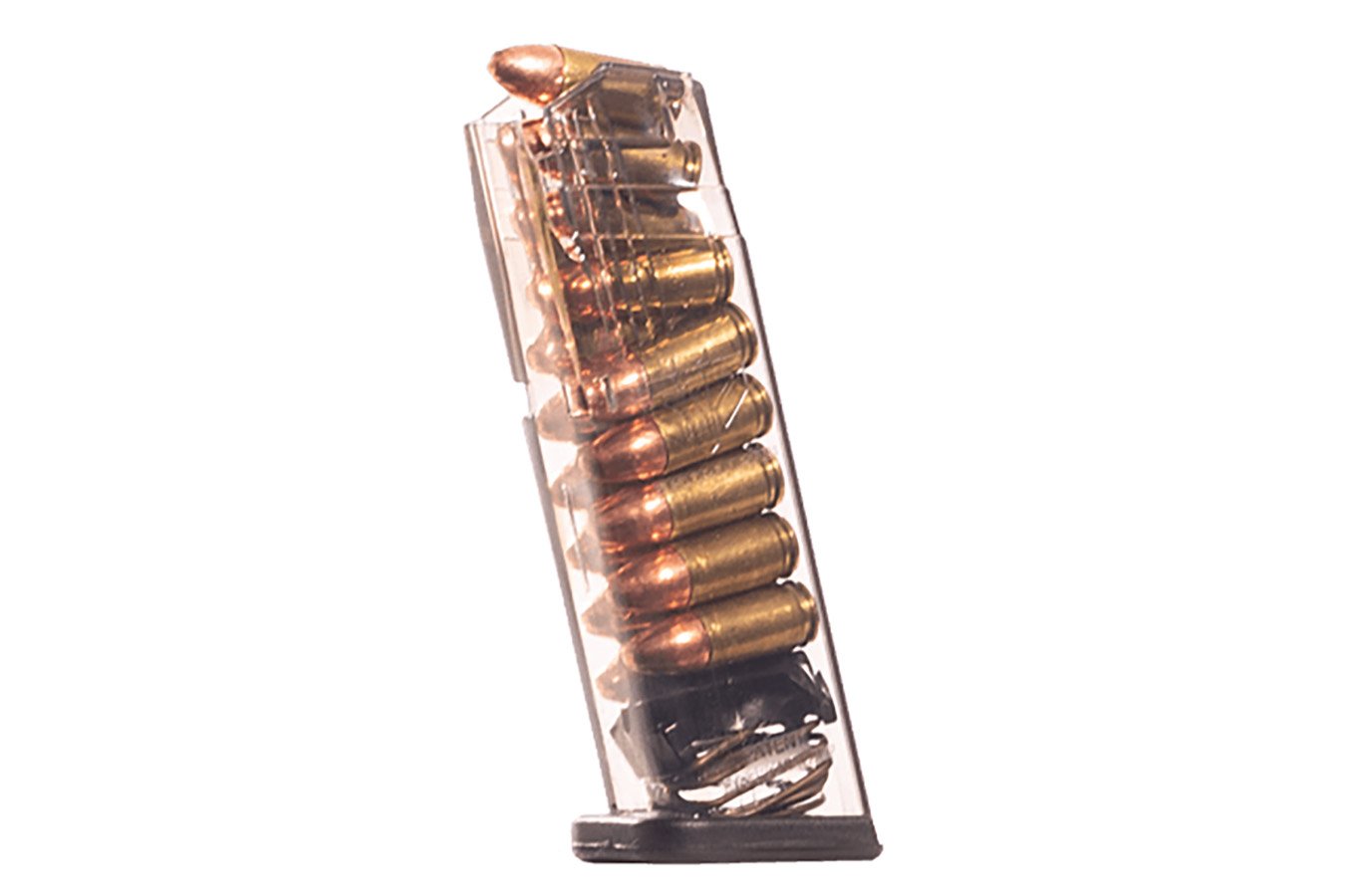 Elite Tactical Systems Pistol Mags Clear Detachable 15rd 9mm Luger for Sig P320 Compact