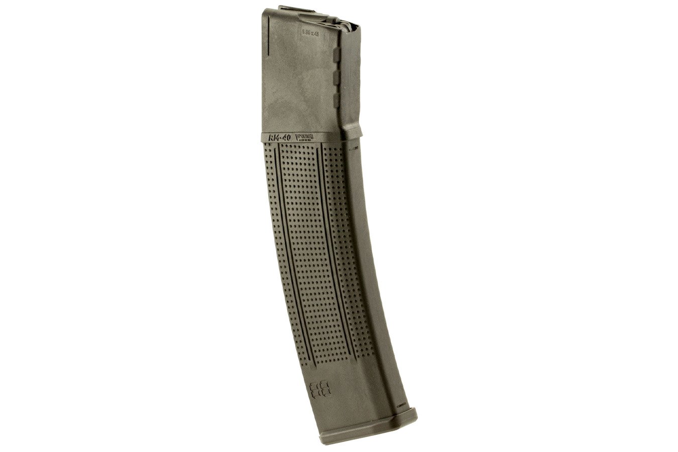 Promag Standard 40rd Detachable w/Roller Follower 5.56x45mm Fits AR-15 Black DuPont Zytel Polymer