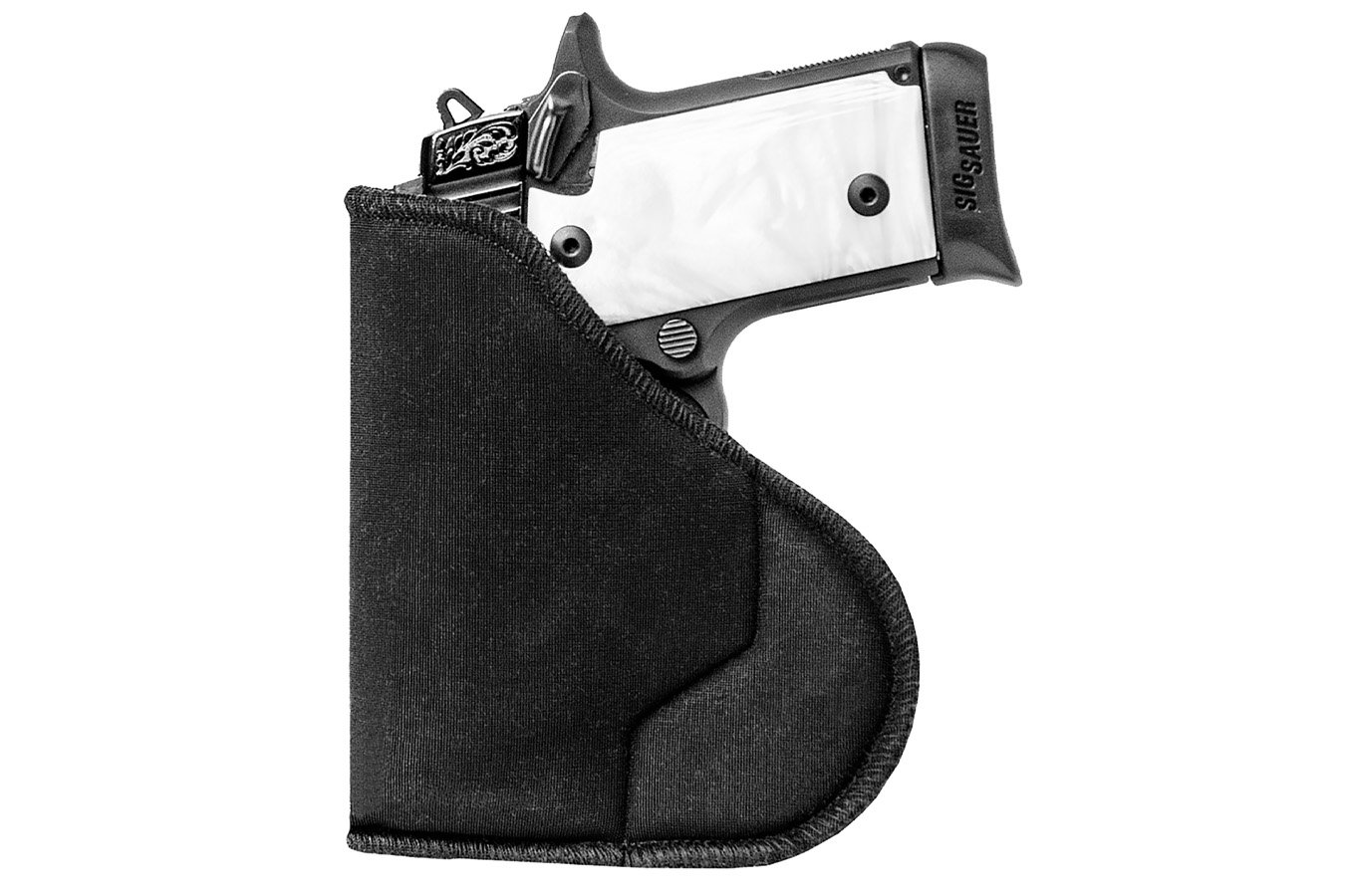 Hexmag HexGrip IWB Black Nylon Pocket Holster for .380 Semi-Autos with Up To 2.75