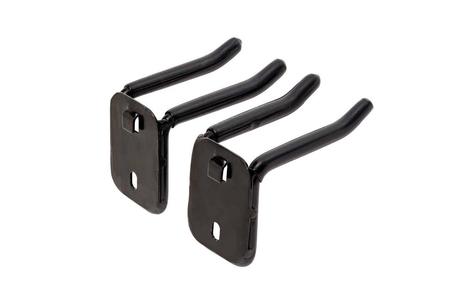 SQUARE-LOK DOUBLE PEG HOOK. 2 PACK