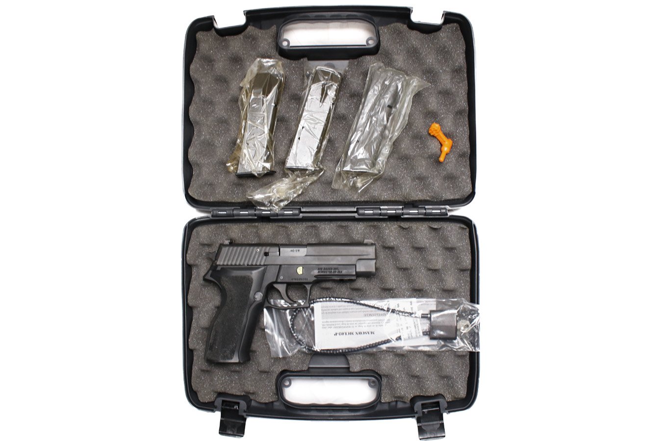 Sig Sauer P226 40 S&W DA/SA Police Trade-In Pistol with Three Magazines and Original Box