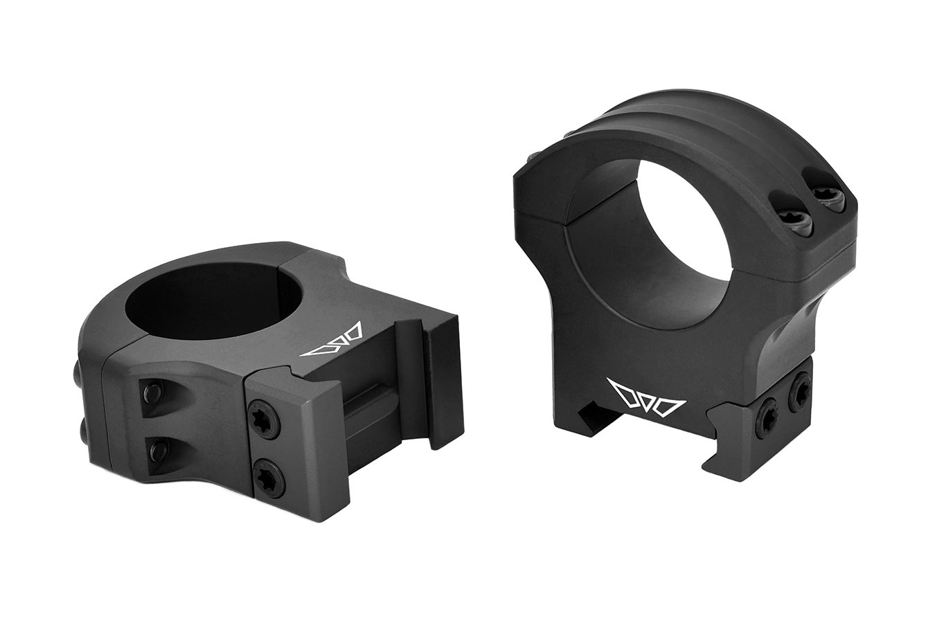 Warne HyperLite 1 inch, High Matte Rings