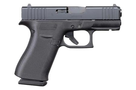 43X 9MM PISTOL WITH BLACK SLIDE (LE)