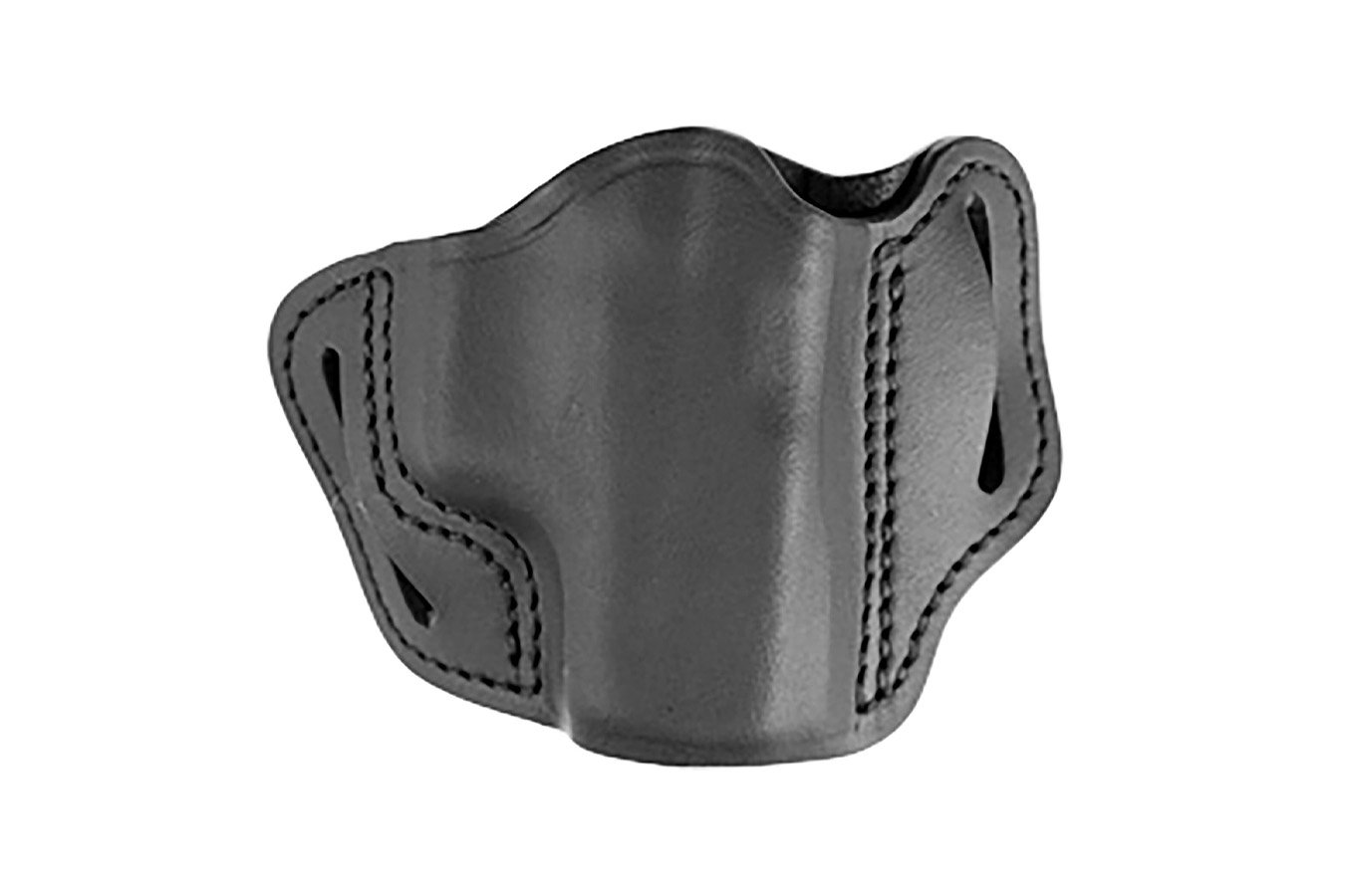 Uncle Mikes Outside The Waistband Black Leather Holster