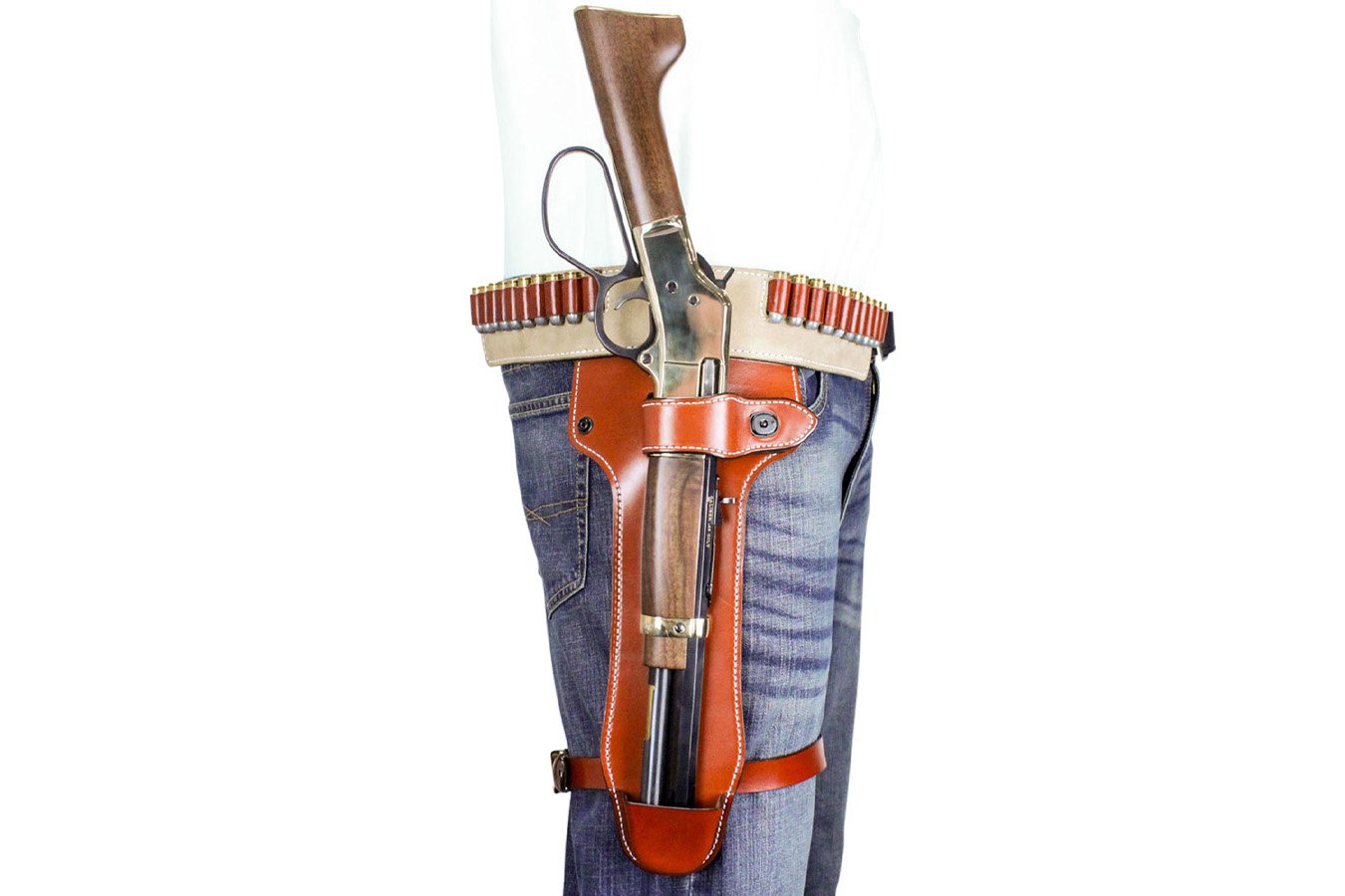 Desantis Mare's Leg Tan Leather Holster (Ambidextrous)