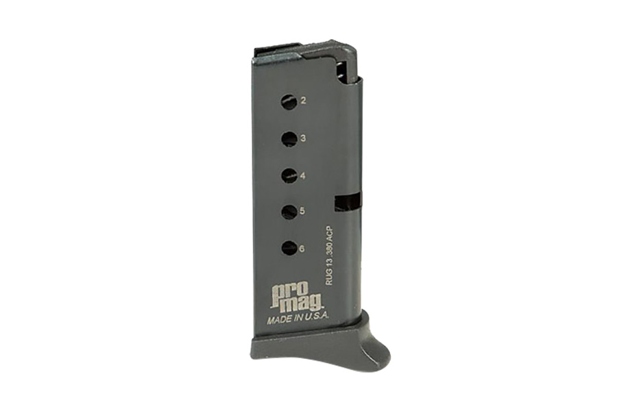 Promag Ruger LCP 6rd 380 ACP Blued Steel