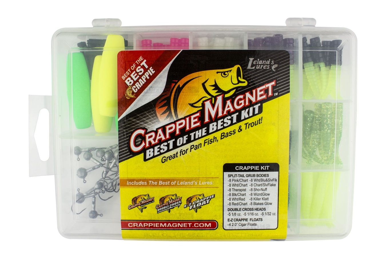 Crappie Magnet Best of the Best 110pc Kit 