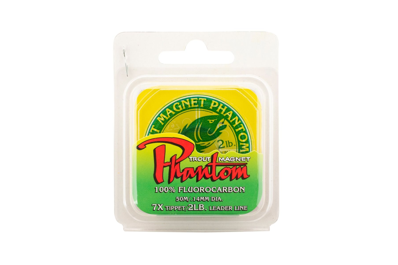 Trout Magnet 2lb 7x Phantom Fluorocarbon Leader