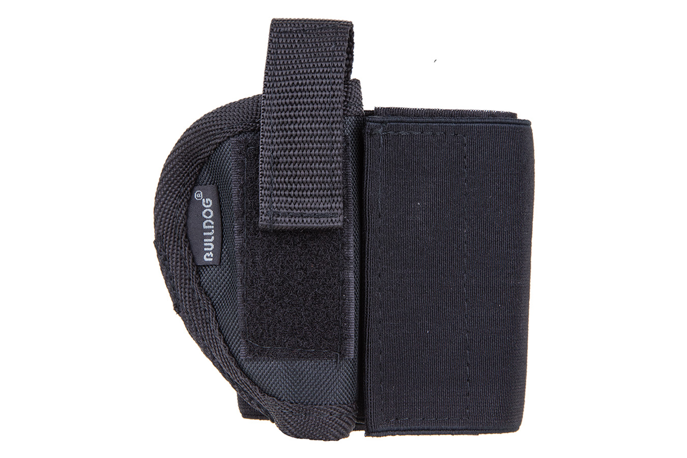 Bulldog  Black Elastic Velcro Holster for Glock 42 with 2-3