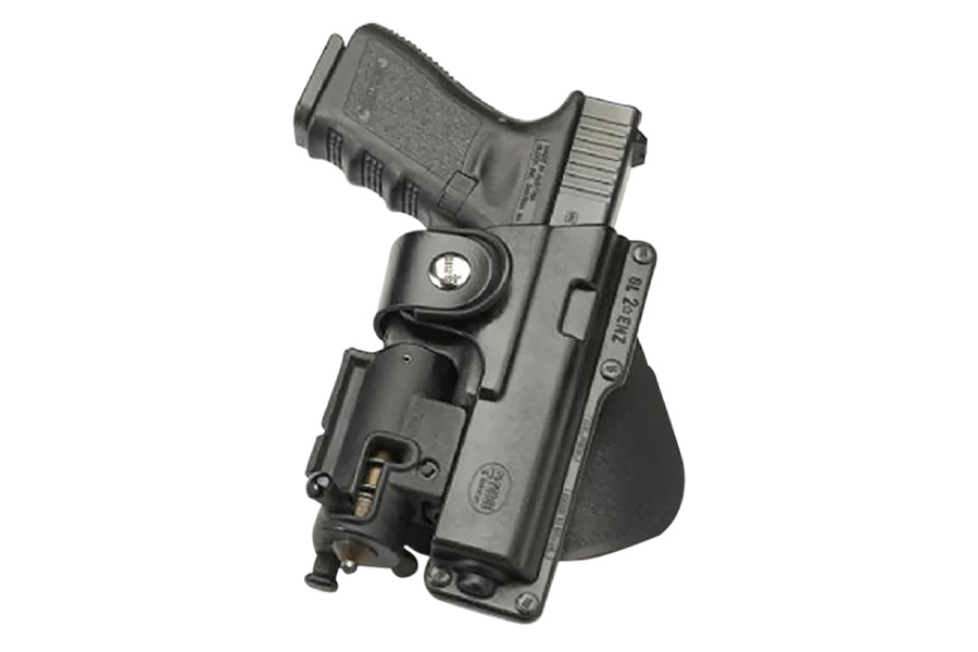 Fobus Active Retention Tactical Black Polymer OWB Holster for Glock 19/23/32 with Tactical Light or Laser (Right Hand)