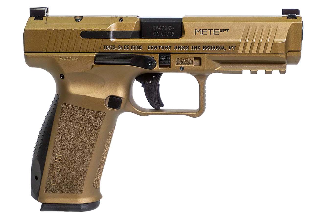 Shop Canik METE SFT 9mm Full-Size Optic Ready Pistol with Burnt Bronze ...