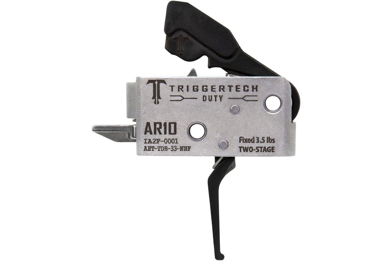 Triggertech Duty Flat Trigger Two-Stage 3.50 lbs Draw Weight Fits AR-10